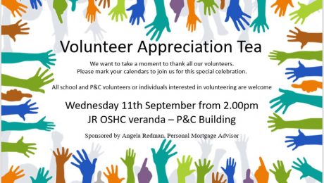 Volunteer Appreciation Tea